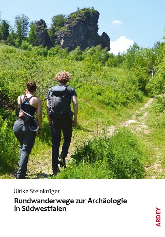 Cover des archäologischen Wanderführers von Ulrike Steinkrüger (H. Amthor).