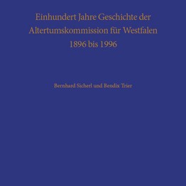 Cover der VAK 16 (Altertumskommission).