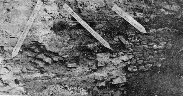 Ausgrabungen im Bereich von Burg Schune 1979 (Vlothoer Anzeiger).